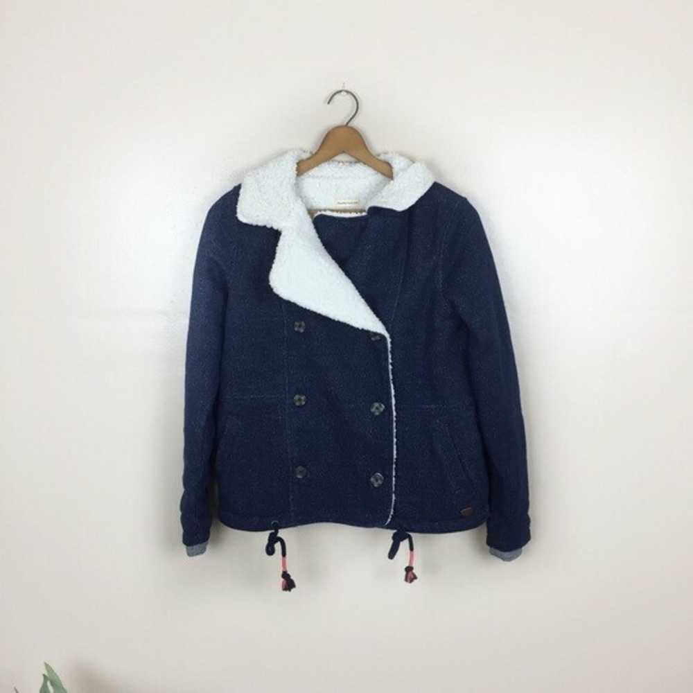 😎 ROXY Sherpa Double Breasted Surf Jacket